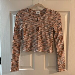 BDG Multicolor Textured Knit Top